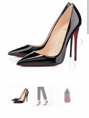 Black Patent Leather So Kate Louboutin Pumps